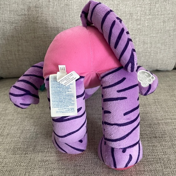 Build A Bear Honey Girl Teegan Purple Tiger Pink Leather Jacket Dress - Picture 6 of 10